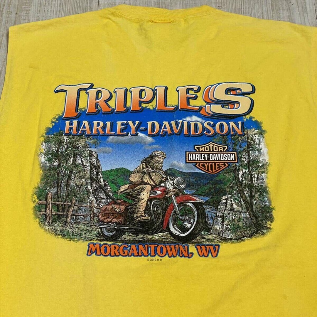 Harley Davidson(ハーレーダビッドソン)のハーレーダビッドソン ノースリーブ Tシャツ アメリカ製 XX-LARGE メンズのトップス(Tシャツ/カットソー(半袖/袖なし))の商品写真
