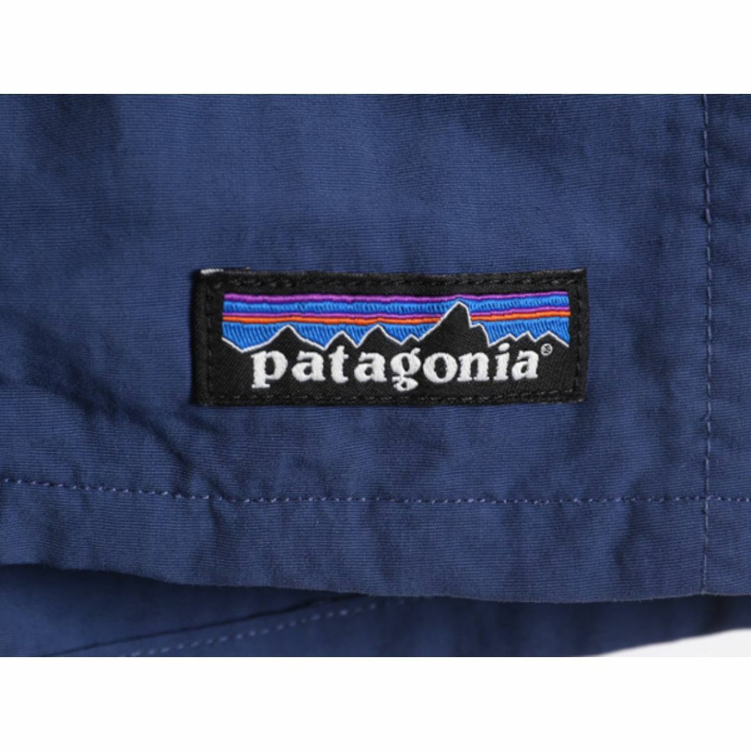 patagonia(パタゴニア)のパタゴニア バギーズ ショーツ メンズ XS 古着 Patagonia アウトドア ナイロン ショートパンツ 短パン スイムショーツ 海パン 水陸両用 紺 メンズのパンツ(ショートパンツ)の商品写真