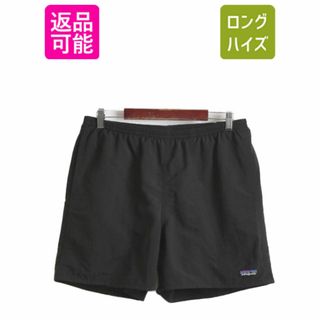 パタゴニア(patagonia)の20年製 パタゴニア バギーズ ショーツ メンズ L Patagonia アウトドア ナイロン ショートパンツ 短パン スイムショーツ 海パン 黒 水陸両用(ショートパンツ)