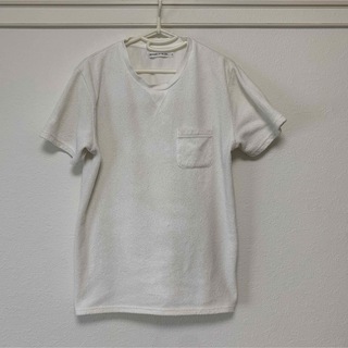 ハウスオブブルース　パイル生地ホワイトTシャツ　Mサイズ(Tシャツ/カットソー(半袖/袖なし))