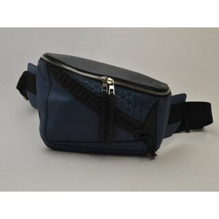 ロエベ(LOEWE)のロエベ LOEWE ボディバッグ 306 50 T57 PUZZLE SLING BAG ナイロン 5220/PETROLEUM BLUE SILVER メンズ su_p e_u F-YA567(ボディーバッグ)