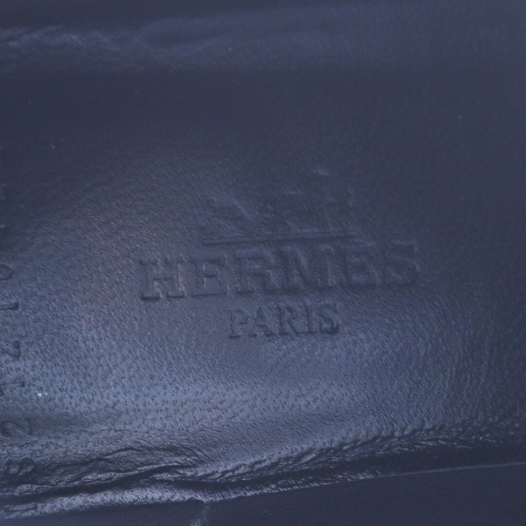 Hermes(エルメス)のエルメス ヴォルヴェール デュオ ショートブーツ ニット レザー ローヒール レディースの靴/シューズ(ブーツ)の商品写真