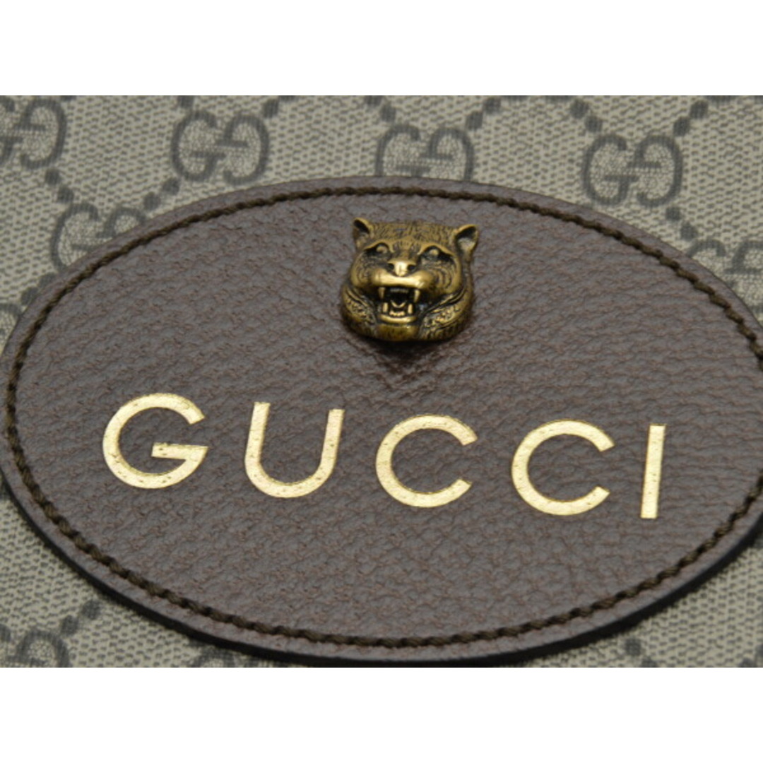Gucci(グッチ)のグッチ GUCCI 473872 ドローストリング バックパック/リュックサック/バッグ GGスプリーム ベージュ レディース su_p e_u F-YA608 レディースのバッグ(リュック/バックパック)の商品写真