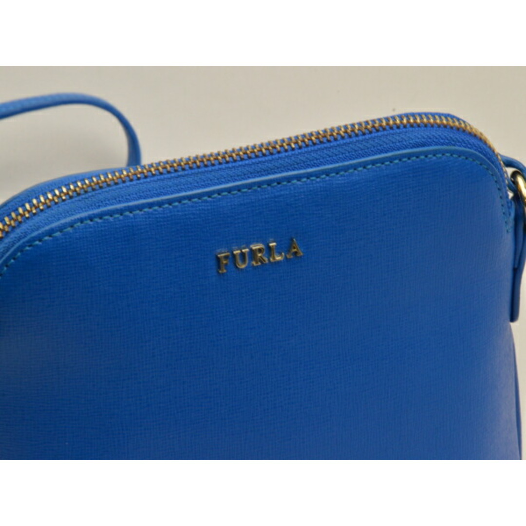 Furla(フルラ)のフルラ FURLA 20965 レザー クロスボディ/ショルダーバッグ チェーン ブルー レディース e_u F-YA635 レディースのバッグ(ボディバッグ/ウエストポーチ)の商品写真