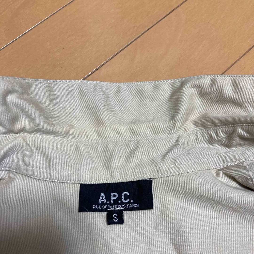 A.P.C(アーペーセー)のSサイズ　APC半袖シャツ レディースのトップス(シャツ/ブラウス(半袖/袖なし))の商品写真