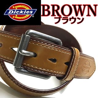 ディッキーズ(Dickies)の068 茶 ディッキーズ ベルト バイカラー  ブラウン(ベルト)