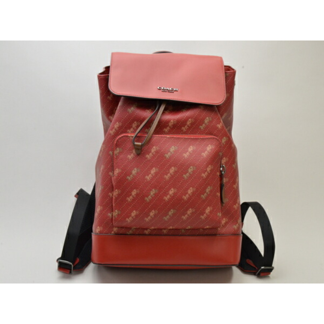 COACH(コーチ)のコーチ COACH リュックサック/バックパックC4135 QBTHP A4対応 馬車柄 TURNR BKPK HC DOT PN:QB/T レディース su_p u_s F-YA707 レディースのバッグ(リュック/バックパック)の商品写真