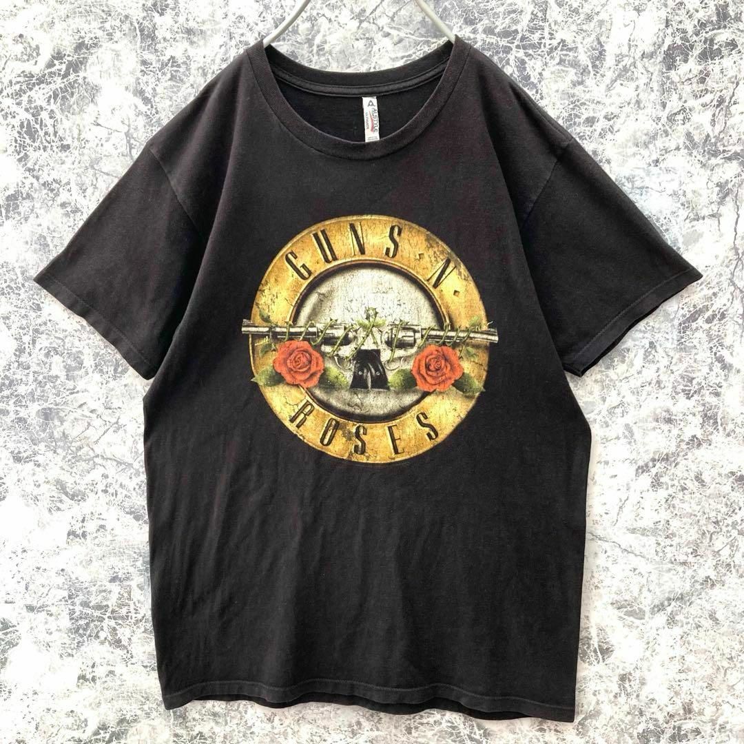 IT137 メキシコ製古着アルスタイルアパレルガンズアンドローゼスバンドTシャツ メンズのトップス(Tシャツ/カットソー(半袖/袖なし))の商品写真