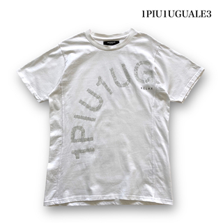 【1PIU1UGUALE3 RELAX】ウノピュウ ストーンロゴ 半袖Tシャツ