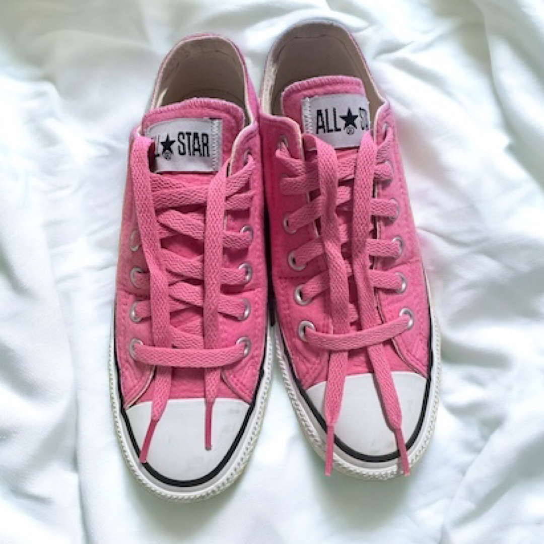 ALL STAR（CONVERSE）(オールスター)のehsuram様 CONVERSE スニーカー23.5cm ピンク レディースの靴/シューズ(スニーカー)の商品写真
