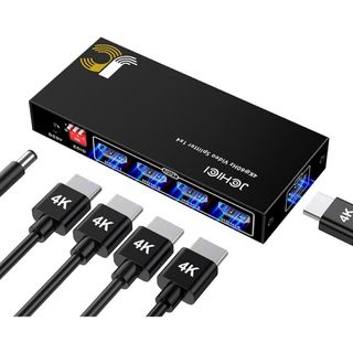 新品 JOHICI 4K 分配器 HDMI(その他)