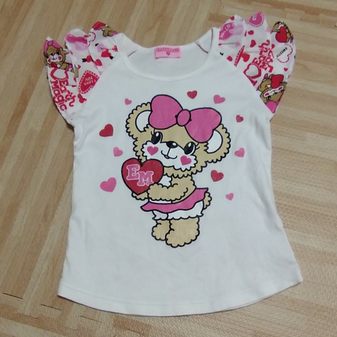 EARTHMAGIC(アースマジック)のアースマジック　50 キッズ/ベビー/マタニティのキッズ服女の子用(90cm~)(Tシャツ/カットソー)の商品写真