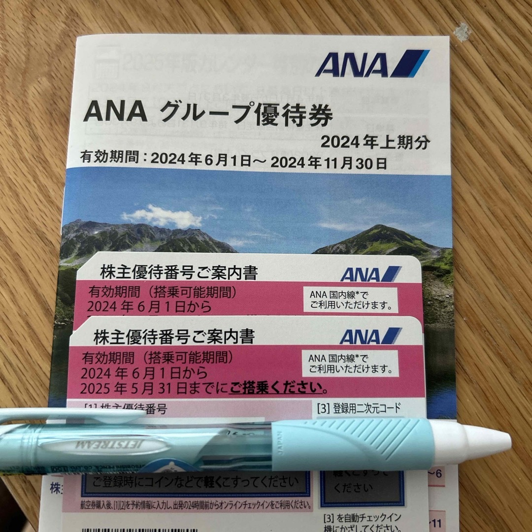 ANA(全日本空輸)(エーエヌエー(ゼンニッポンクウユ))のANA 株主優待　グループ優待券 チケットの優待券/割引券(その他)の商品写真