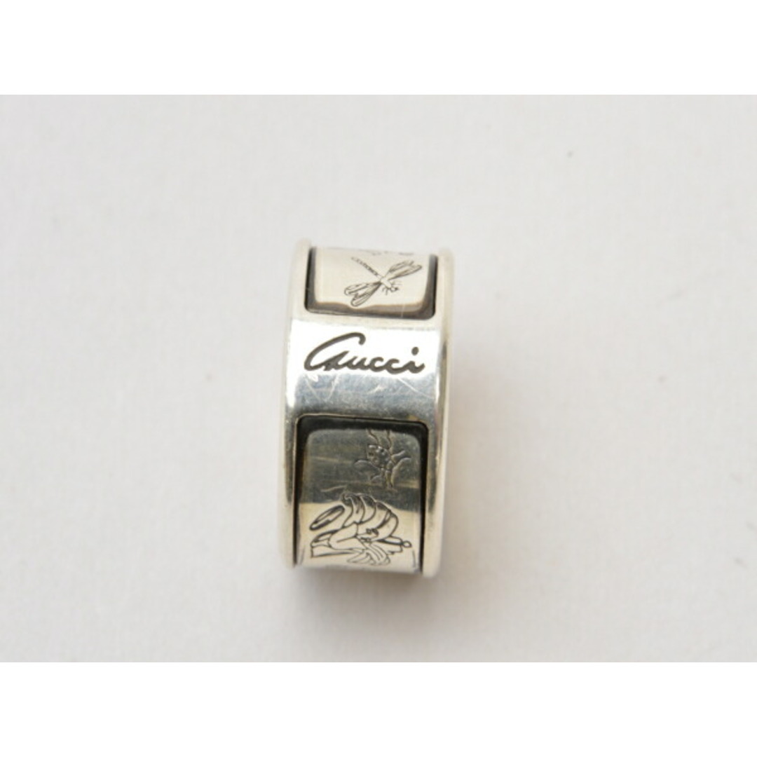 Gucci(グッチ)のグッチ GUCCI フローラ リング/指輪 RING 箱・保存袋付 10サイズ Ag 925/シルバー イタリア製 レディース su_p e_u F-YA775 レディースのアクセサリー(リング(指輪))の商品写真