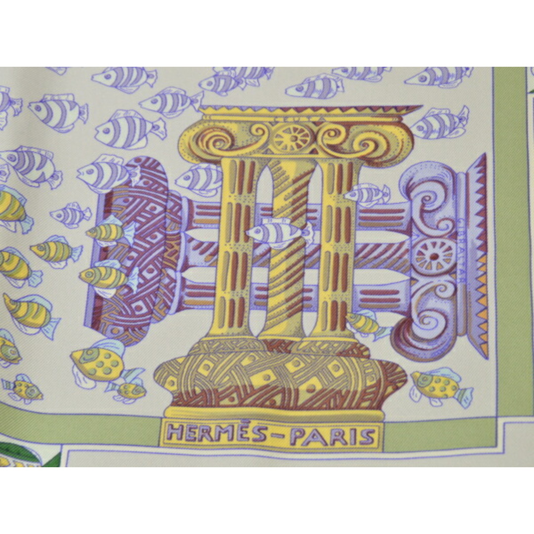 HERMES - エルメス HERMES カレ90 RENCONTRE OCEANE 大西洋の HERMES - エルメス HERMES カレ90 RENCONTRE OCEANE 大西洋の
