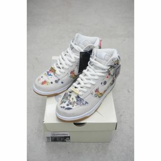 ナイキ(NIKE)の新品 国内正規 NIKE SB ナイキ × シュプリーム ダンク 灰508O▲(スニーカー)