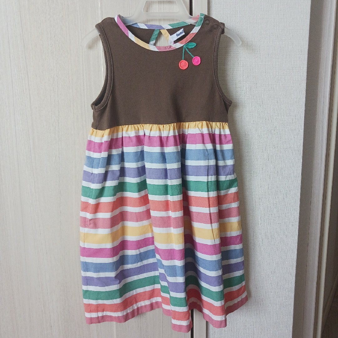 familiar(ファミリア)のfamiliarワンピース キッズ/ベビー/マタニティのキッズ服女の子用(90cm~)(ワンピース)の商品写真