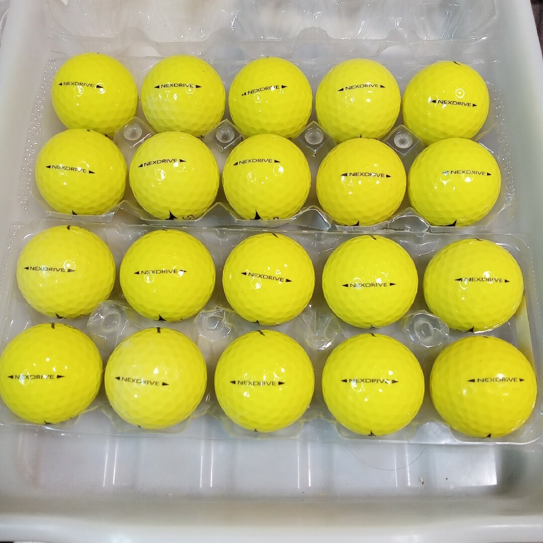 MIZUNO(ミズノ)のロストボール NEXDRIVE 20球 スポーツ/アウトドアのゴルフ(その他)の商品写真