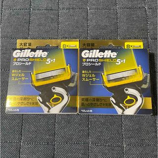 ジレット(Gillette)の正規品 Gillete ジレット プロシールド 5+1 替刃 8個入 2セット(メンズシェーバー)