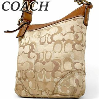 コーチ(COACH)のコーチ ショルダーバッグ クロスボディバッグ 斜め掛け ベージュ 肩掛け レザー(ショルダーバッグ)