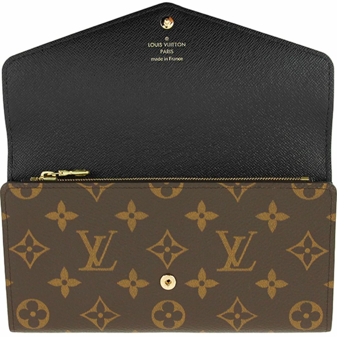 LOUIS VUITTON(ルイヴィトン)のルイヴィトン 二つ折り 長財布 ウォレット レディース モノグラム リバース ブラウン 新品 h-g823 レディースのファッション小物(財布)の商品写真