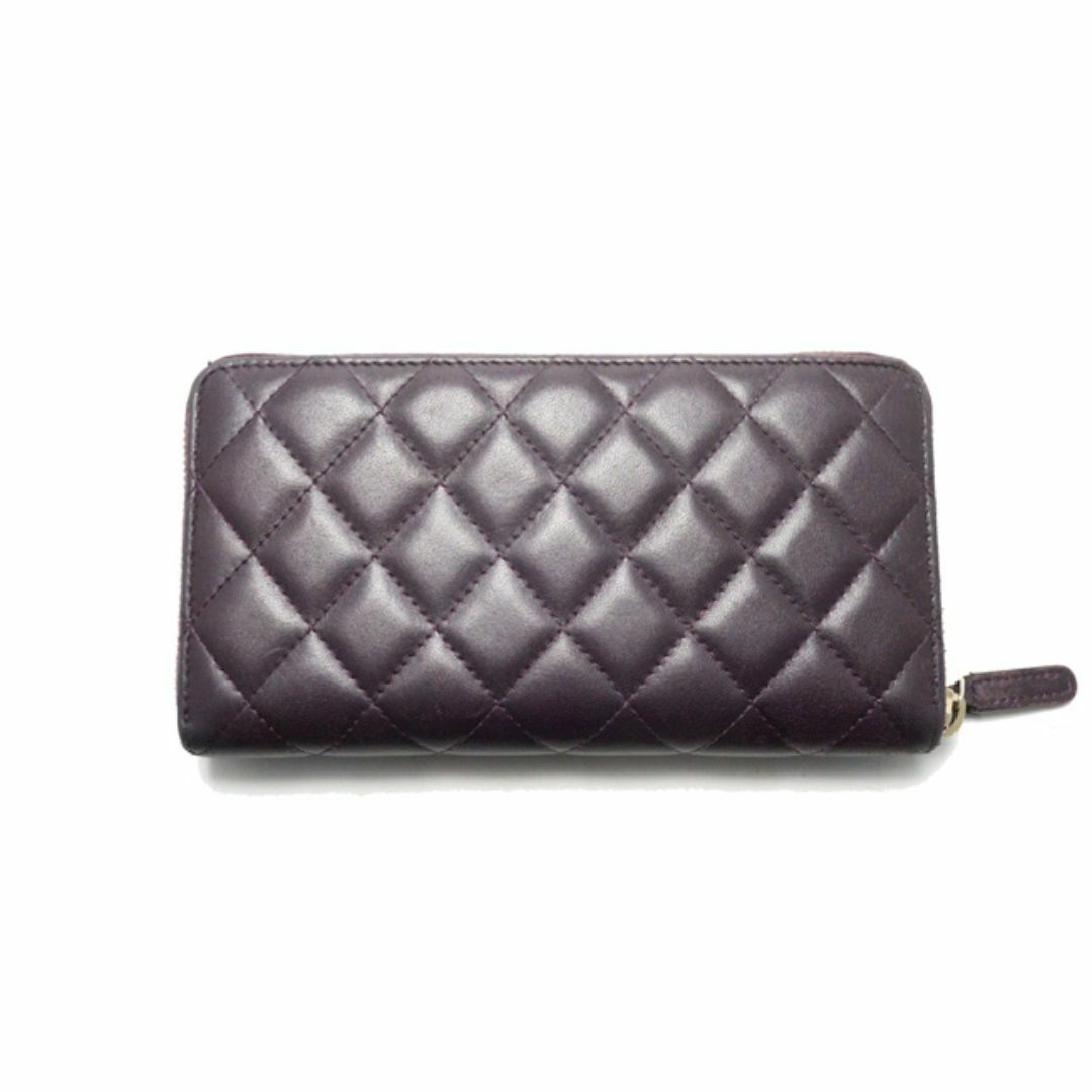 CHANEL(シャネル)のシャネル 22番台 マトラッセ ラウンド 長財布■05sd021627-6M レディースのファッション小物(財布)の商品写真