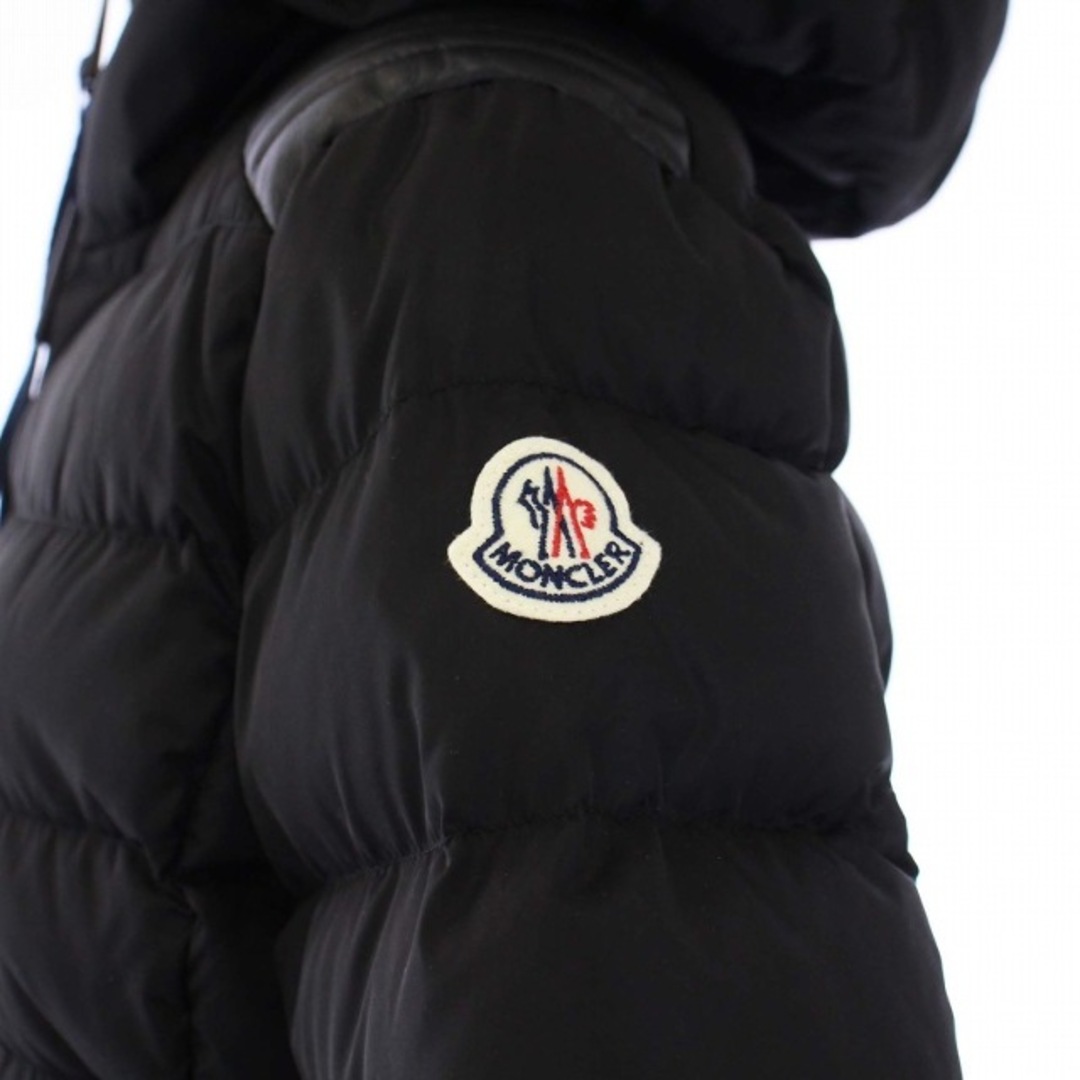 MONCLER(モンクレール)のモンクレール TALEV ダウンコート ロング ジップアップ フード 1 黒 レディースのレディース その他(その他)の商品写真