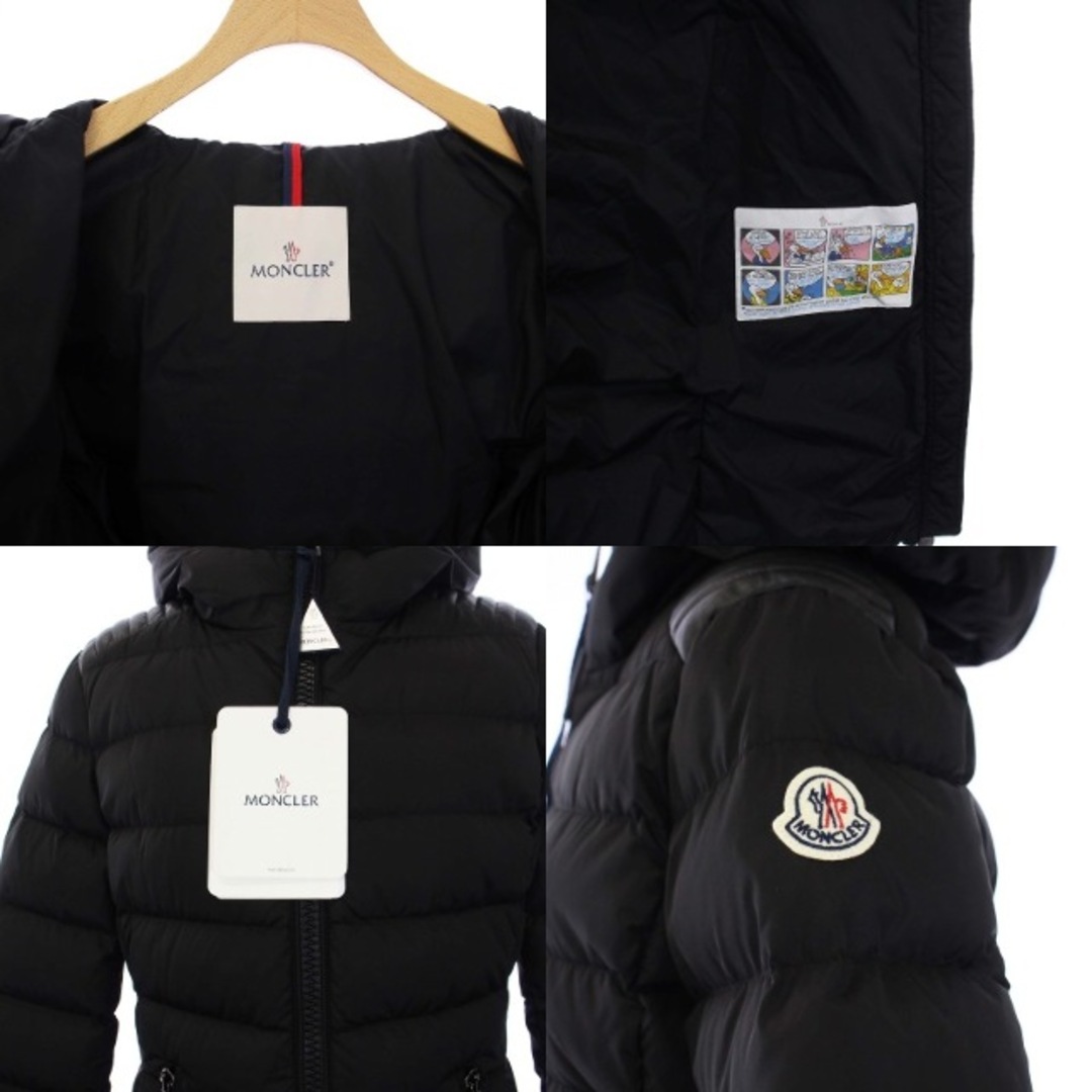 MONCLER(モンクレール)のモンクレール TALEV ダウンコート ロング ジップアップ フード 1 黒 レディースのレディース その他(その他)の商品写真