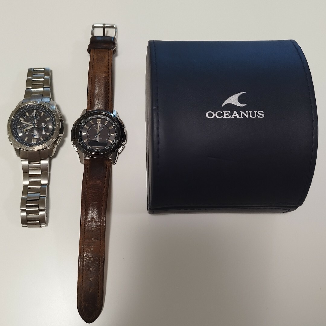 CASIO(カシオ)のカシオ OCEANAS OCW-300 OCW-600 セット売り メンズの時計(腕時計(アナログ))の商品写真