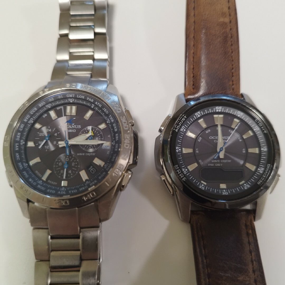 CASIO(カシオ)のカシオ OCEANAS OCW-300 OCW-600 セット売り メンズの時計(腕時計(アナログ))の商品写真