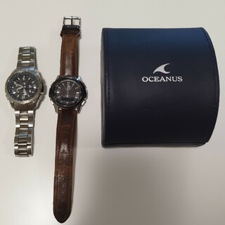 カシオ(CASIO)のカシオ OCEANAS OCW-300 OCW-600 セット売り(腕時計(アナログ))