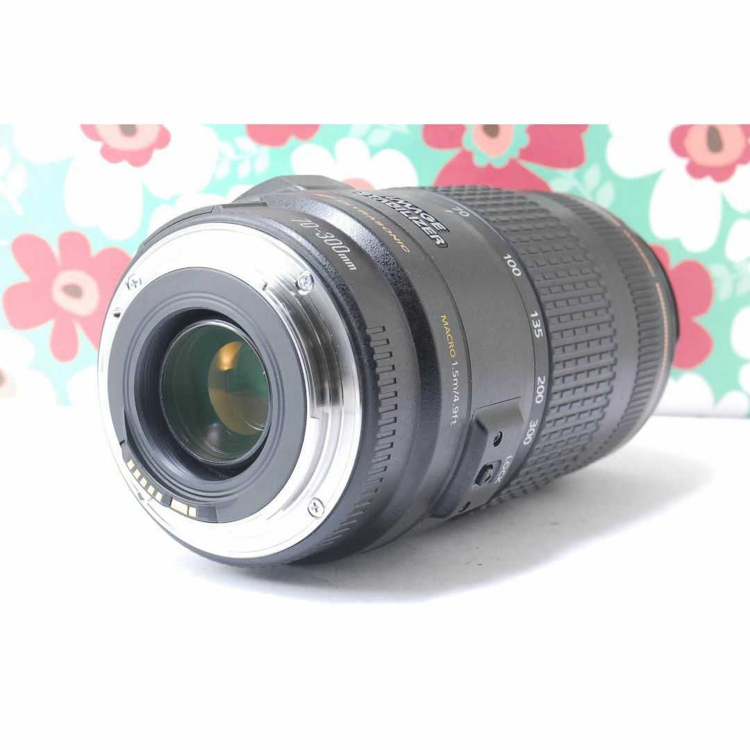 Canon(キヤノン)の❤️キャノン Canon EF70-300mm F4-5.6 IS USM❤ スマホ/家電/カメラのカメラ(デジタル一眼)の商品写真