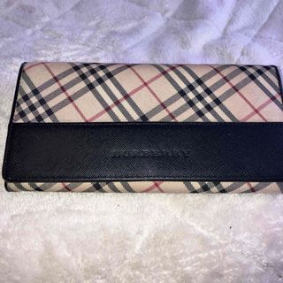 バーバリー(BURBERRY)のburberry ノバチェック長財布(財布)