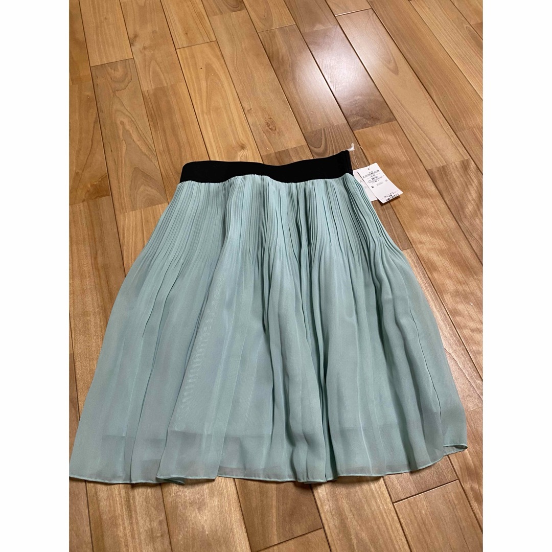 ITS'DEMO(イッツデモ)の新品ITS’DEMOミントグリーンスカート レディースのスカート(ひざ丈スカート)の商品写真