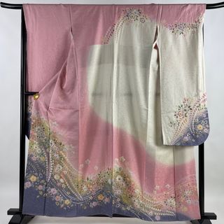 振袖 身丈160cm 裄丈67cm 正絹 美品 逸品 【中古】(着物)