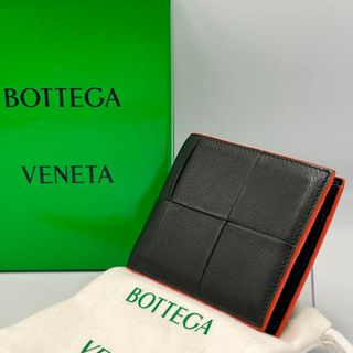 ボッテガヴェネタ(Bottega Veneta)のBOTTEGA VENETA マキシ イントレチャート カセット 二つ折り財布(折り財布)