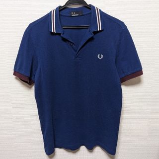 フレッドペリー Fredperry ポロシャツ Sサイズ 青