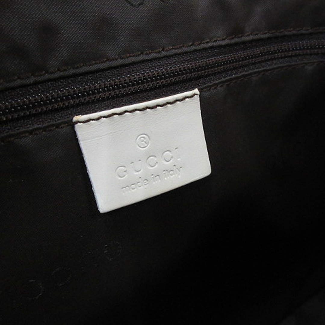 Gucci(グッチ)のグッチ GUCCI 0013306 ジャッキーライン レザー バッグ白ホワイト レディースのバッグ(ハンドバッグ)の商品写真