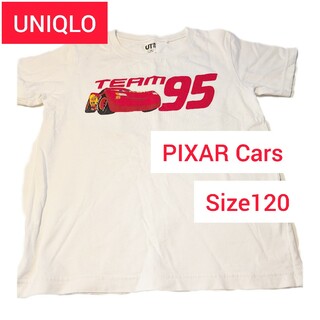 ユニクロ(UNIQLO)のユニクロ ピクサー カーズ  120サイズ 半袖Tシャツ キッズ マックィーン(Tシャツ/カットソー)