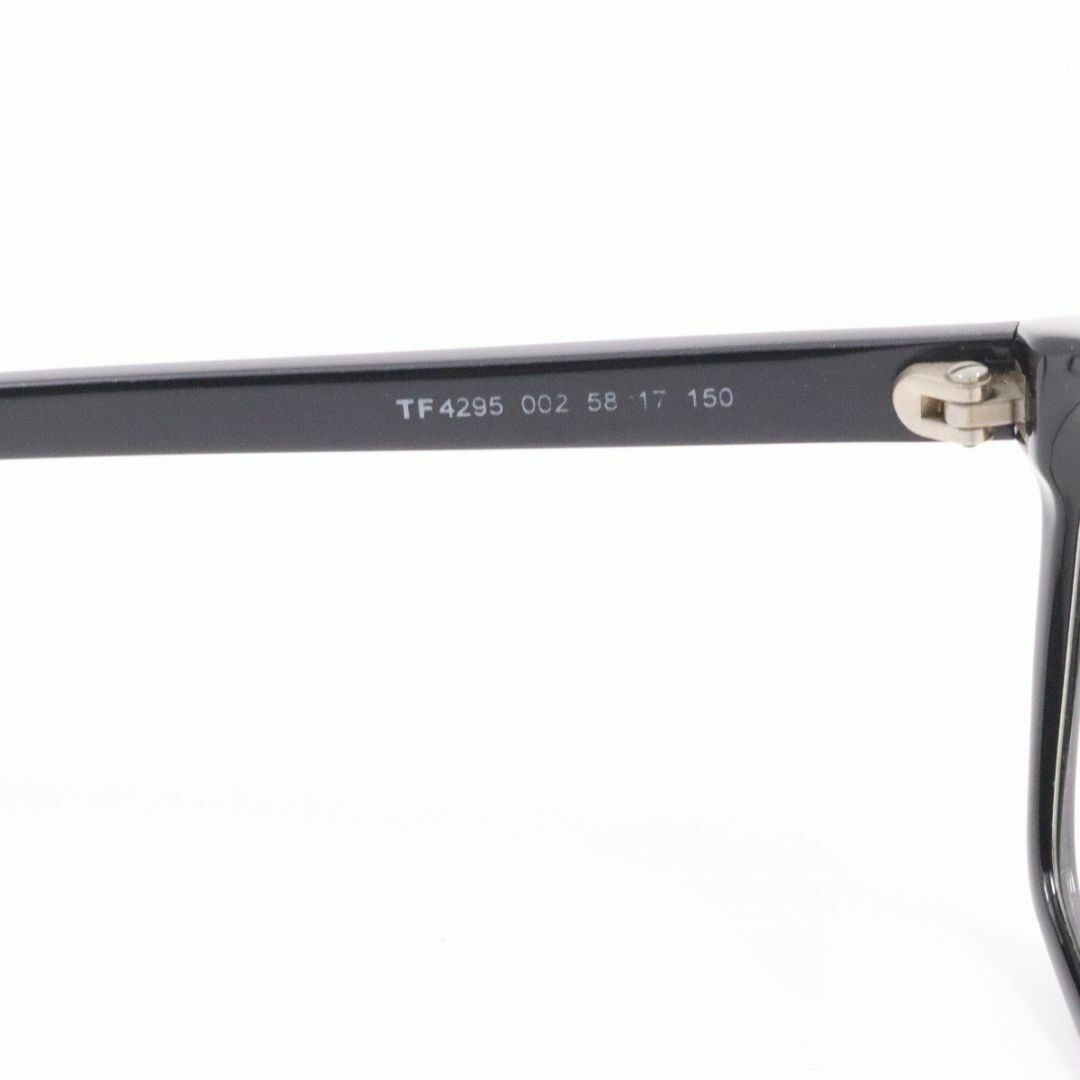 TOM FORD(トムフォード)のTOM FORD トムフォード メガネフレーム TF4295 002 ブラック 度なし メンズのファッション小物(サングラス/メガネ)の商品写真