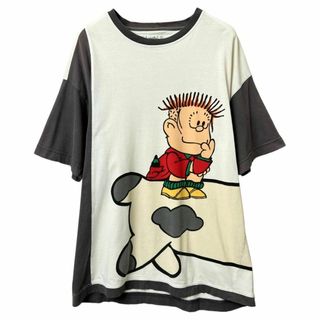 カステルバジャック(CASTELBAJAC)の古着 イタリア製 ビンテージ JC de Castelbajac 半袖 Tシャツ(Tシャツ/カットソー(半袖/袖なし))