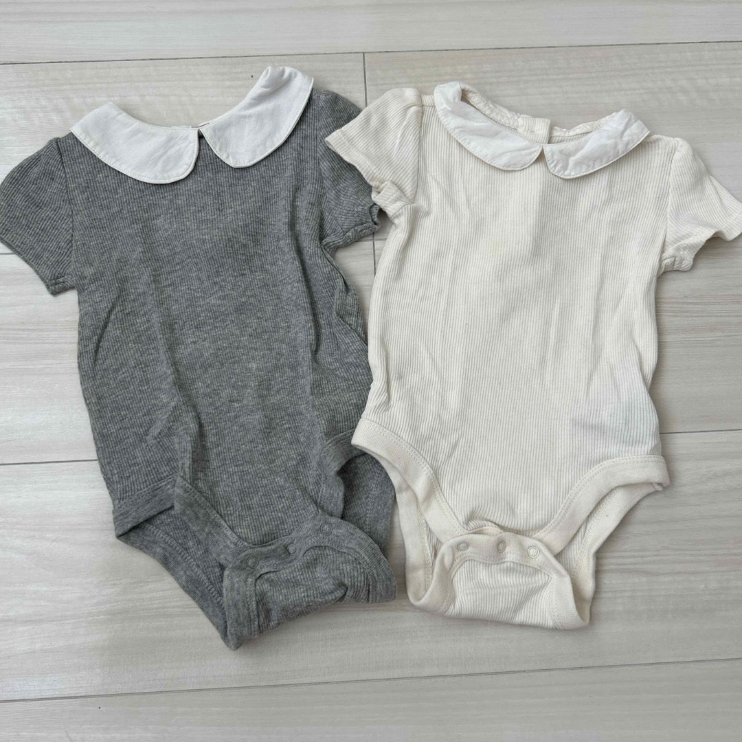 babyGAP(ベビーギャップ)のGAP ロンパース 2枚セット　6-12m キッズ/ベビー/マタニティのベビー服(~85cm)(ロンパース)の商品写真