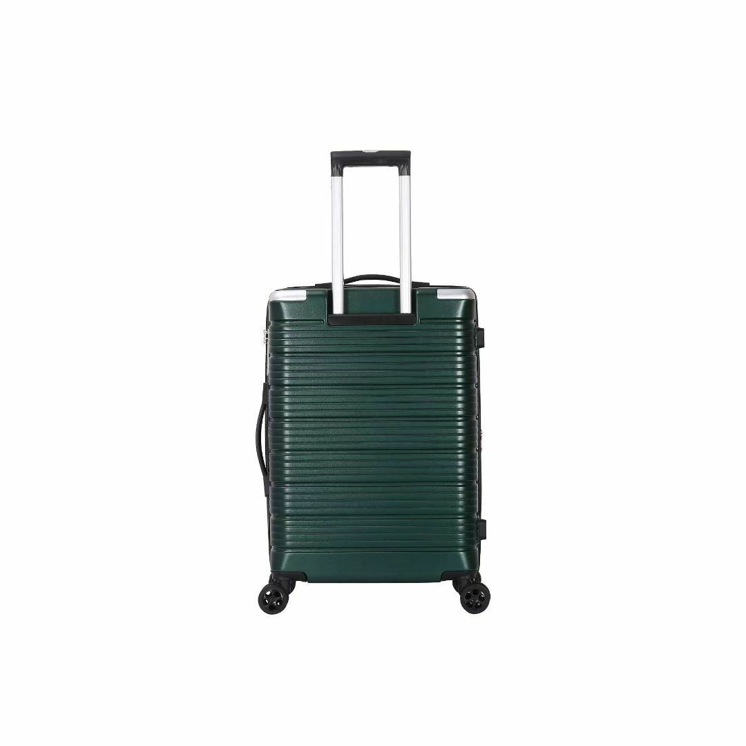 キャリーケース ダークグリーン Mサイズ 軽量 拡張 ダイヤル ８輪 レディースのバッグ(スーツケース/キャリーバッグ)の商品写真