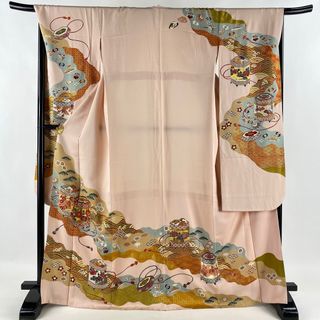 振袖 身丈170cm 裄丈68cm 正絹 名品 【中古】(着物)