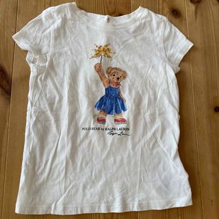 ラルフローレン(Ralph Lauren)の90センチ　ラルフローレン　女の子ポロベア柄Tシャツ(Tシャツ/カットソー)