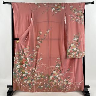 振袖 身丈167cm 裄丈66.5cm 正絹 名品 【中古】(着物)