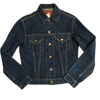 エビス(EVISU)のEVISU エヴィス 1557 NO.2 デニムジャケット Gジャン DENIM JACKET インディゴブルー メンズ 38 日本製(Gジャン/デニムジャケット)