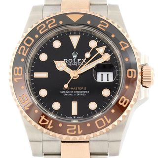 ロレックス(ROLEX)のロレックス GMTマスターⅡ 126711CHNR SSxPG 自動巻 ランダム番(腕時計(アナログ))