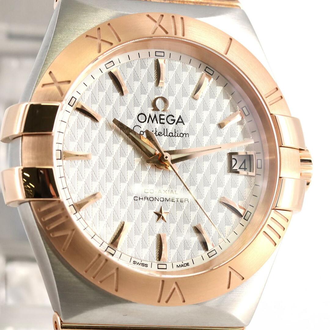 OMEGA(オメガ)の【新品】オメガ コンステレーションブラッシュ RGコンビ 123.20.35.20.02.005 SSxPG 自動巻 メンズの時計(腕時計(アナログ))の商品写真