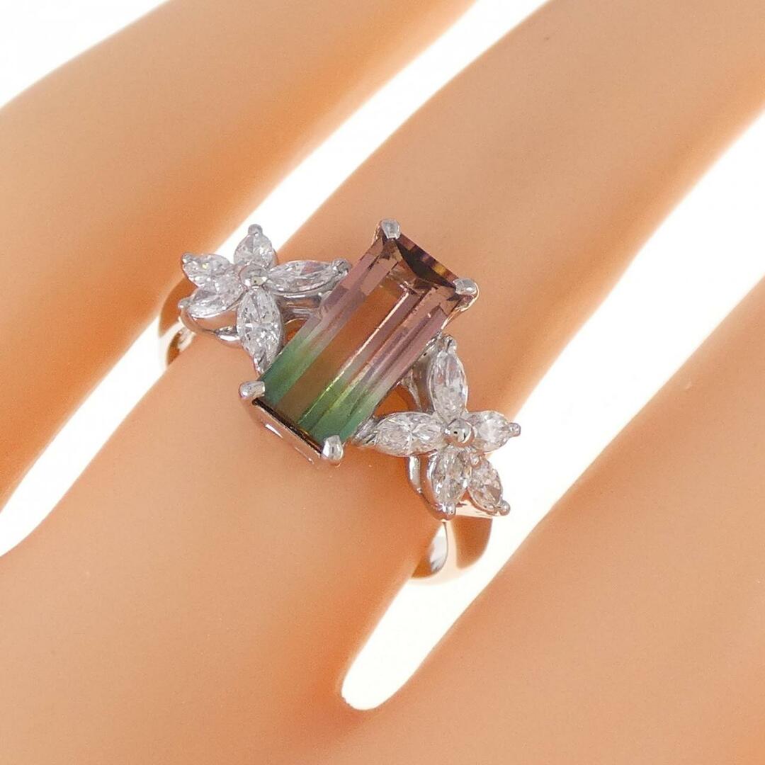 PT トルマリン リング 1.59CT レディースのアクセサリー(リング(指輪))の商品写真